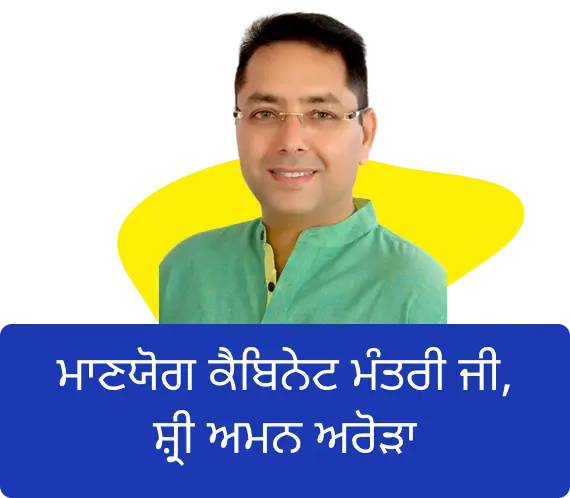 Hon'ble Cabinet Minister, Sh. Aman Arora